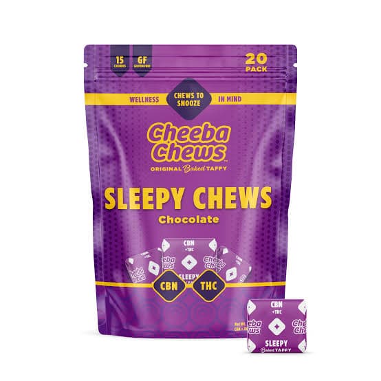Cheeba Chews® Sleepy Chews Chocolate | Taffy | 20pk