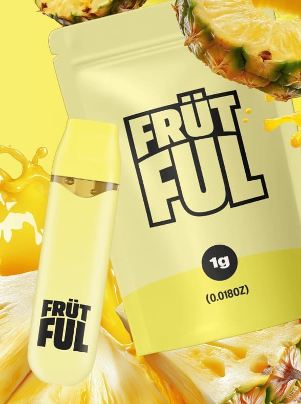 frutful Pineapple Pop AIO 1g/1000mg