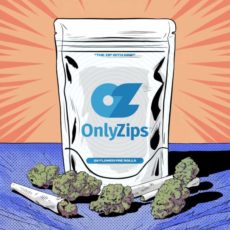 Only Zips 28 Pack Pre Rolls - Candy Floss