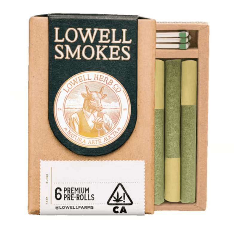 Lowell Herb Co. 10PK- 0.35G- THE HAPPY HYBRID- PRE ROLLS