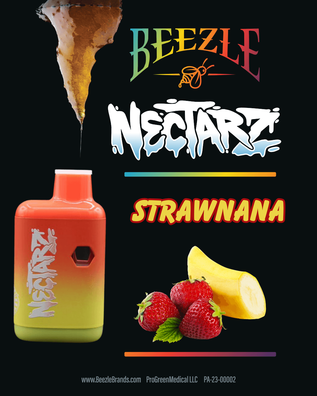 Beezle Beezle Strawnana Nectarz Disposable