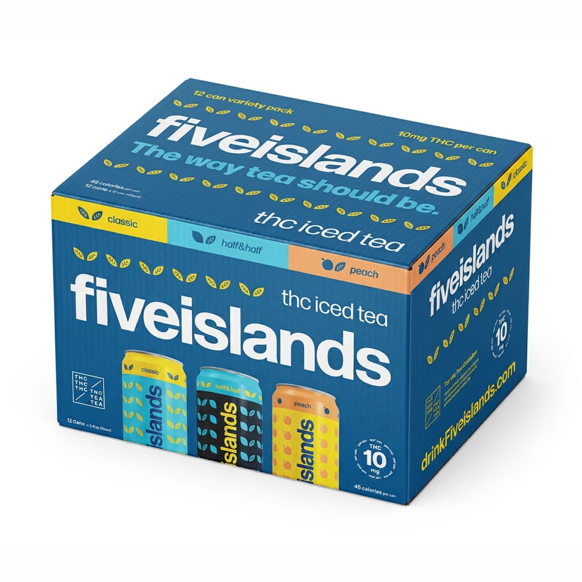 Five Islands Variety Pack Tea 10mg (12 Pack)