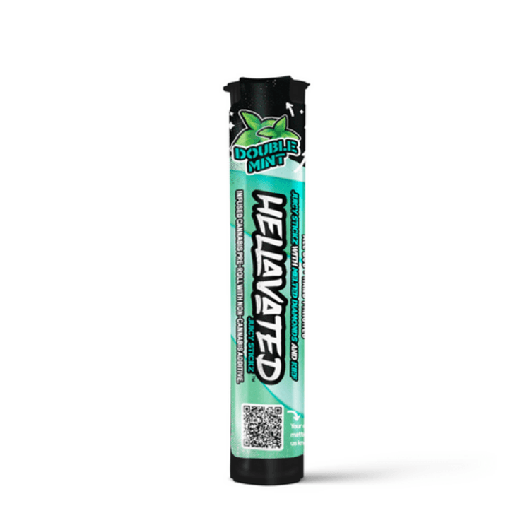 Hellavated Hellavated Juicy Stickz Infused FLAV Double Mintz .75g