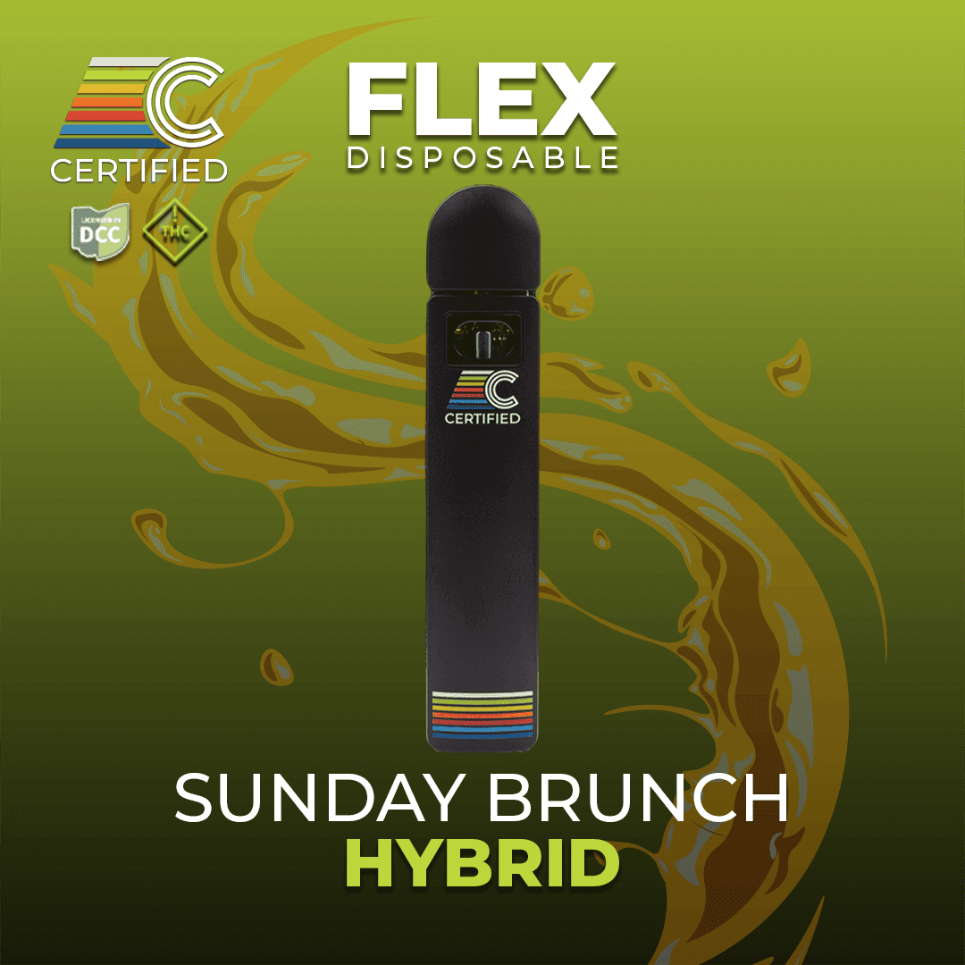 CERTIFIED Sunday Brunch - FLEX | 1g Distillate Disposable