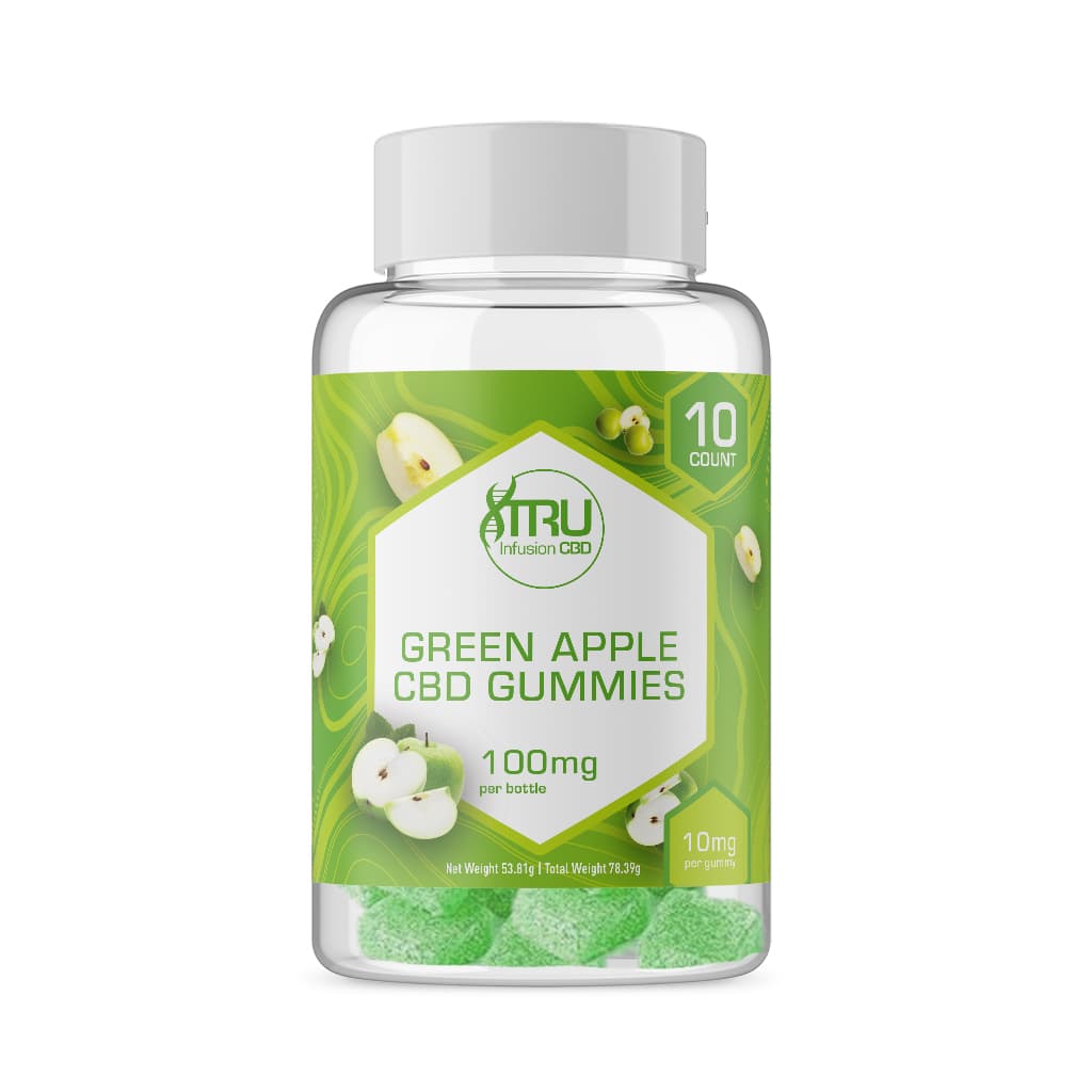 TRU Infusion 100mg 1:1 Apple Gummies
