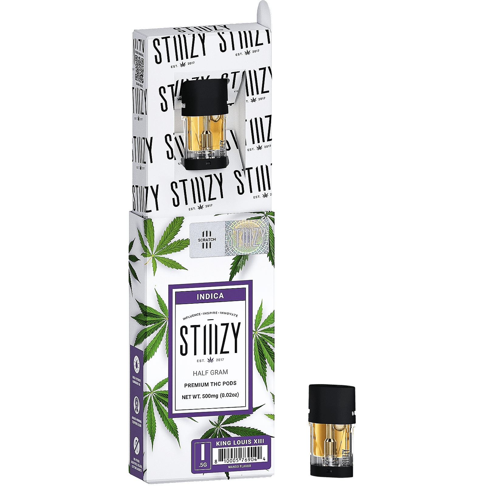 STIIIZY STIIIZY White Raspberry (I) Vape Pod 0.95g