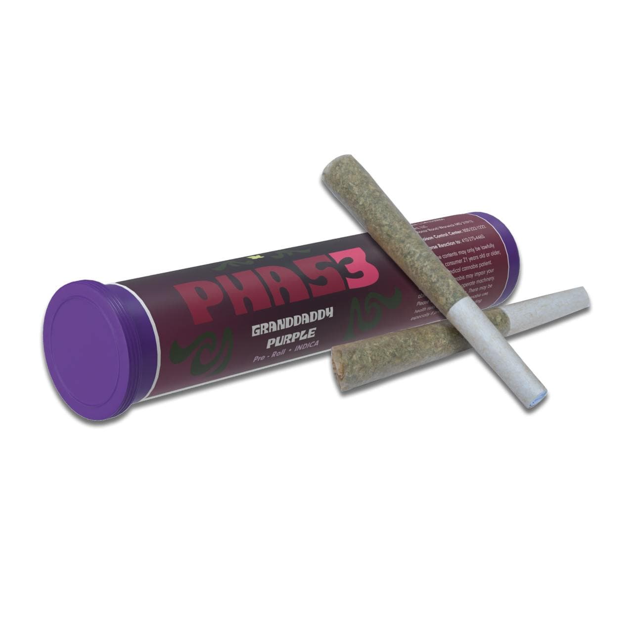 Phas3 Phase 3 | Pre Rolls | Grape Lime Ricky | 2 x .5g