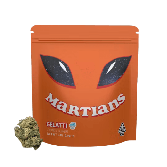 Martians SUNGROWN FLOWER - GELATTI - 14G