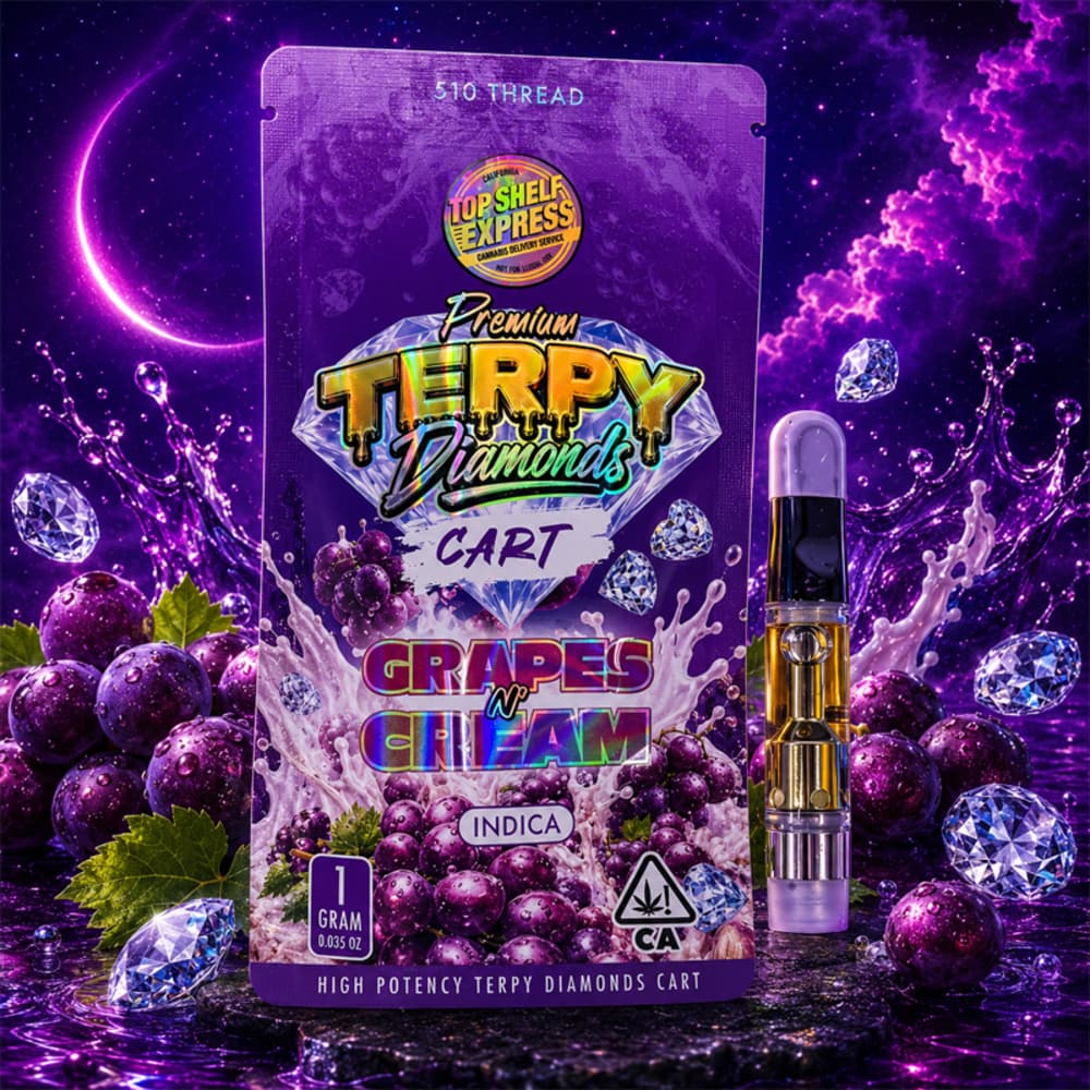 Top Shelf Express Grapes N Cream