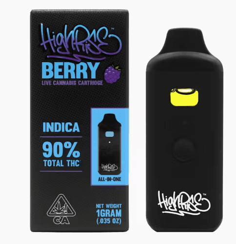 HIGHRISE Berry | Indica | AIO Vape Vapes