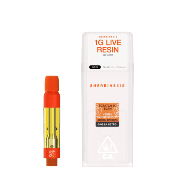 SHERBINSKIS 1G - CART - LIVE RESIN - XJ-13
