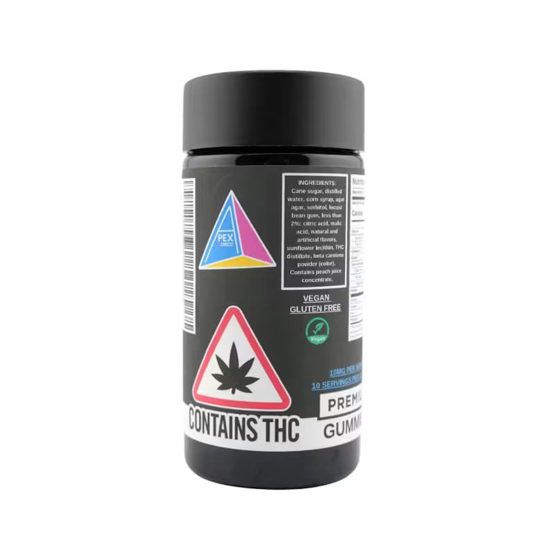 OSCC Sour Blue Razz Lemonade | 1:1 (THC:CBN) Rosin Sleep Gummies | 10mg | 10pk