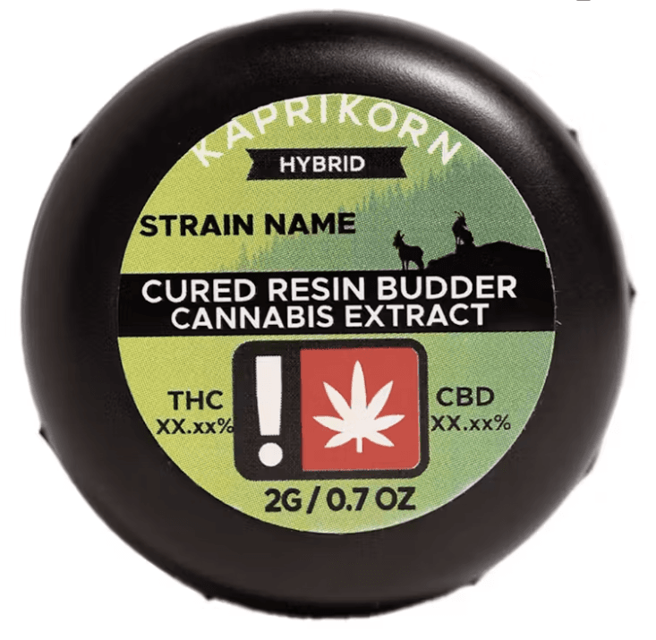 Kaprikorn Glitter Bomb (I) - 2g Cured Resin Budder