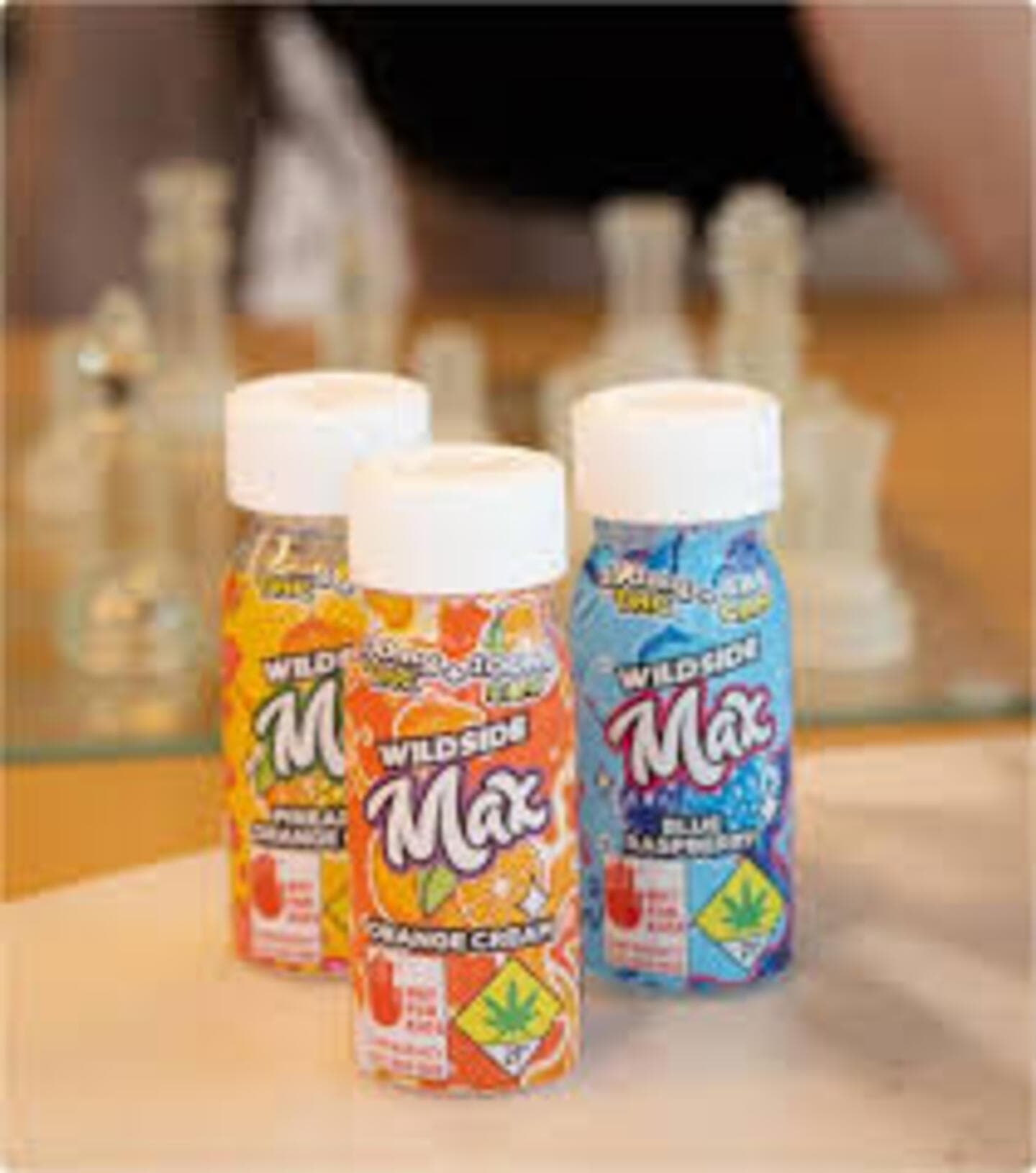 Wild Side Wildside Shot Blueberry Lemonade MAX Elevate 100mg THC Edibles