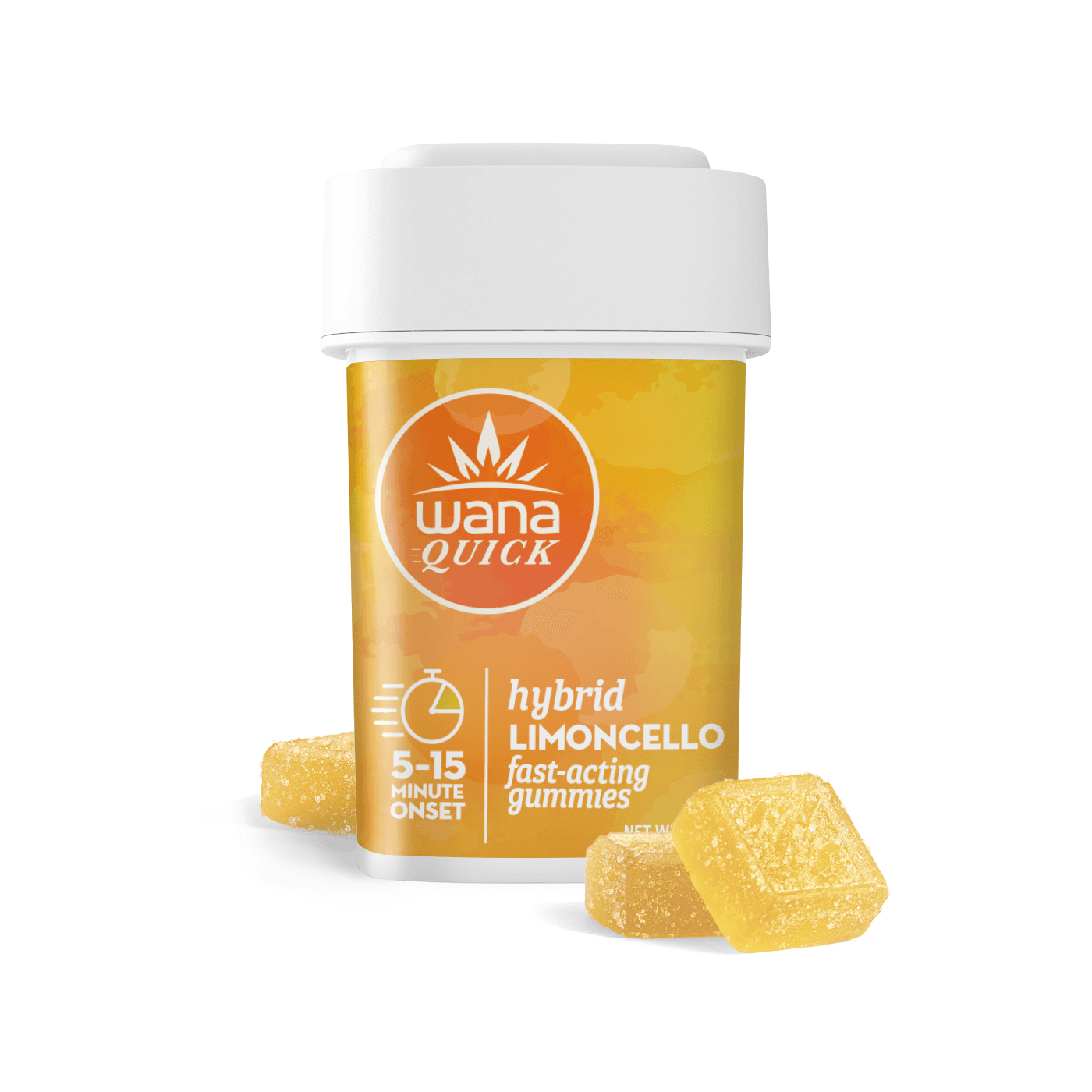 Wana Limoncello | Hybrid Gummies | 100mg (20pk) | C0060000545
