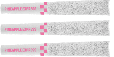 Claybourne Co. Claybourne Frosted Flyers Pineapple Express Infused Pre-Roll - 3 x .5g