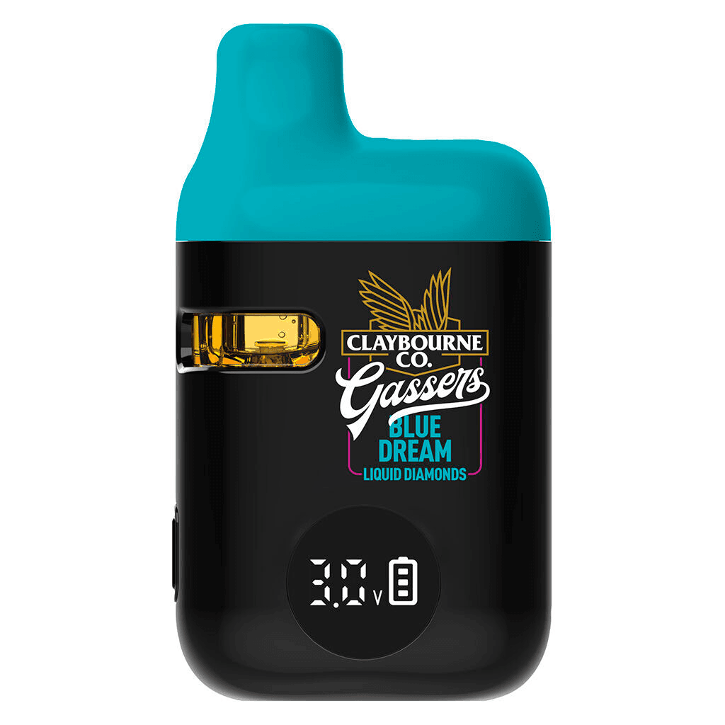Claybourne Co. Claybourne Gassers Blue Dream Liquid Diamonds Disposable