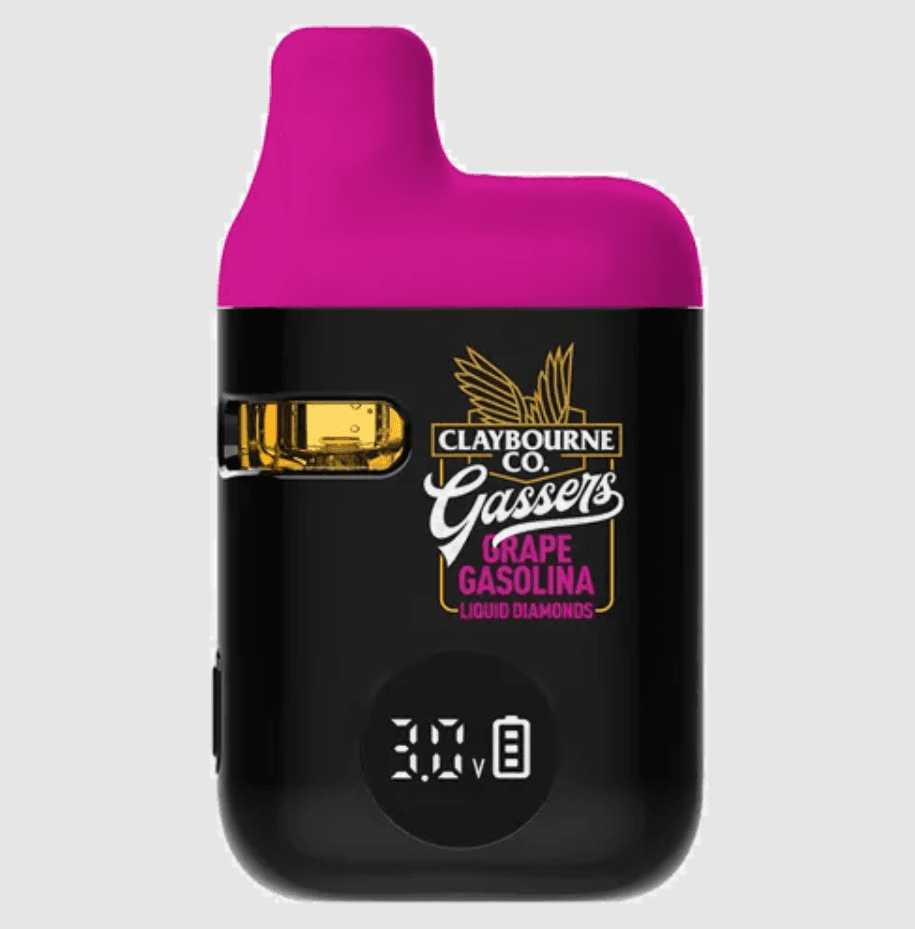 Claybourne Co. Claybourne Gassers Grape Gasolina Liquid Diamonds Disposable