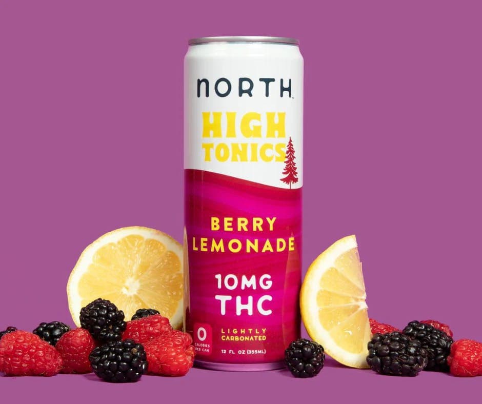 North Canna Co. THC Infused Drink Berry Lemonade | 12oz (10mg)