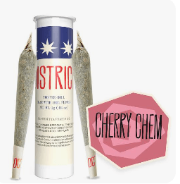 District Cannabis Cherry Chem Pre-Roll Pack (6ct)