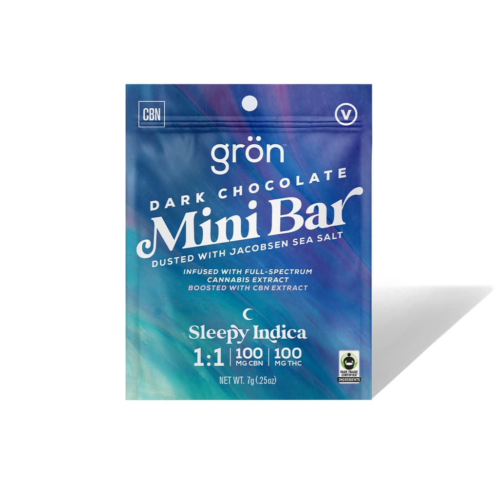 Gron Mini Bar 1:1 CBN/THC Dark