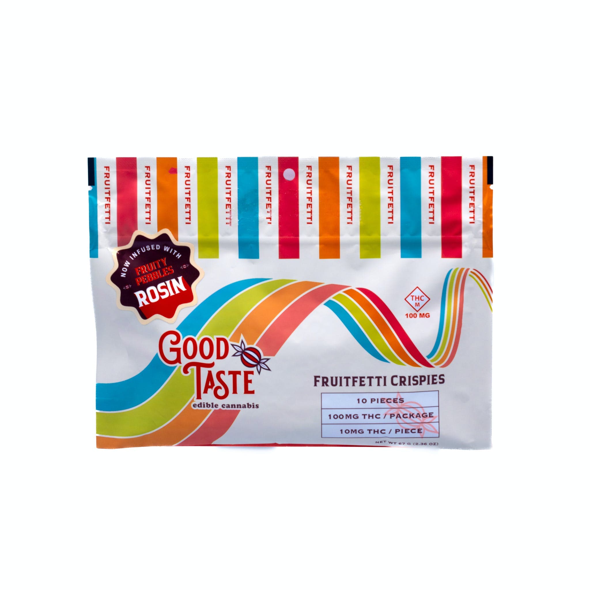Good Taste Fruitfetti Live Rosin Crispy 100mg