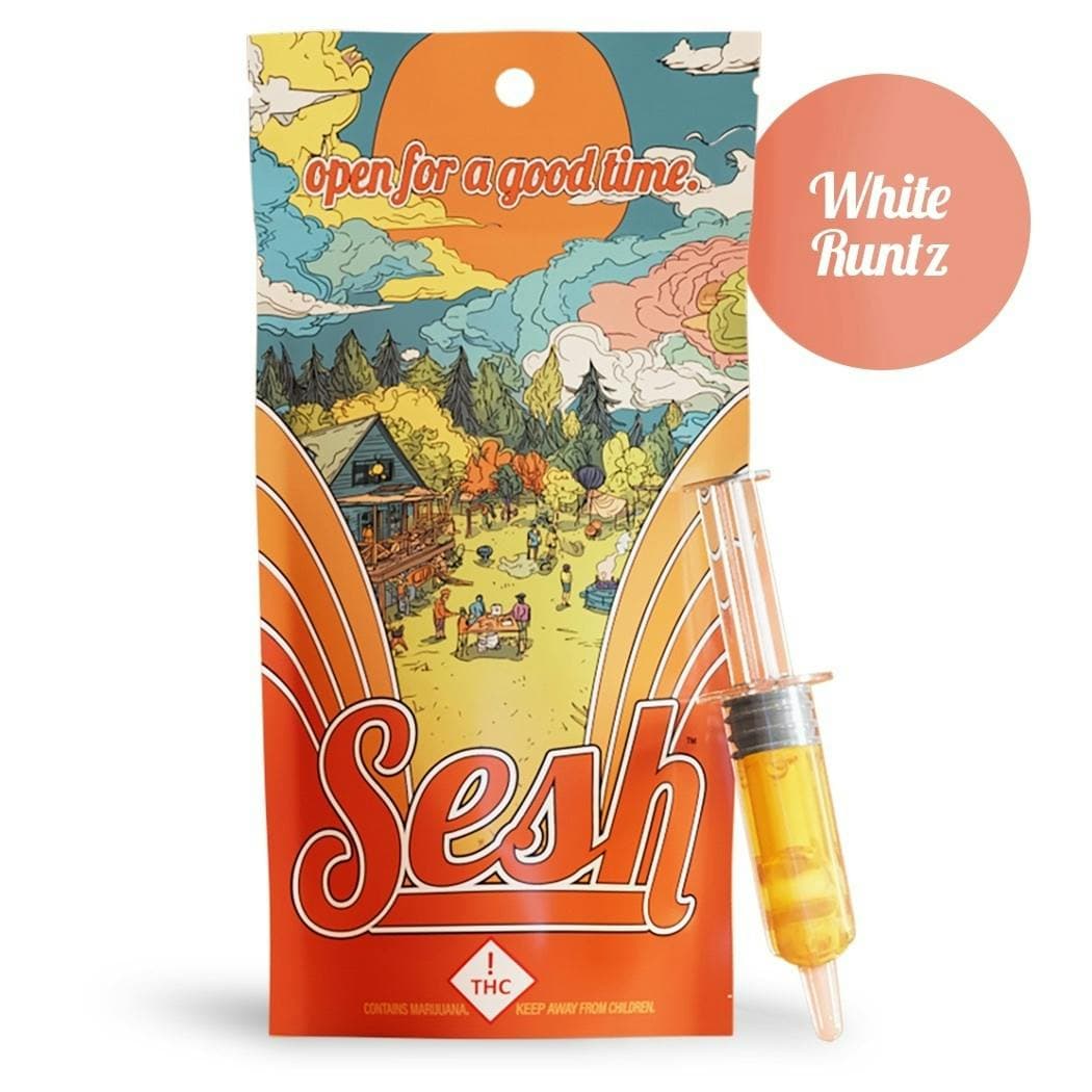 SESH White Runtz Distillate Syringe