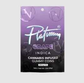 Platinum Vape Gummies - Grape - 200mg