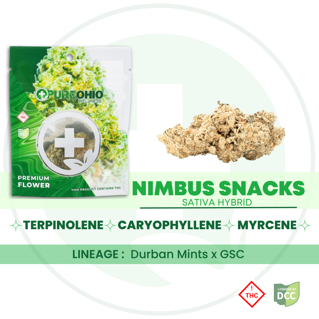 Pure Ohio Wellness Nimbus Snacks (3.5g)