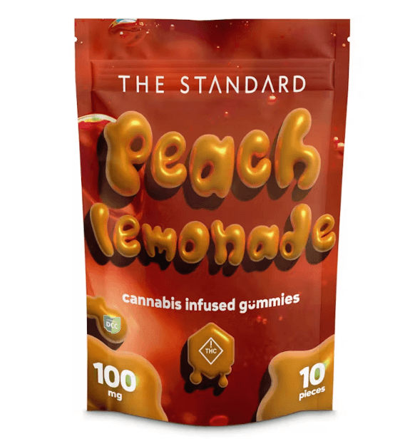 The Standard Peach Lemonade Gummies (100mg)