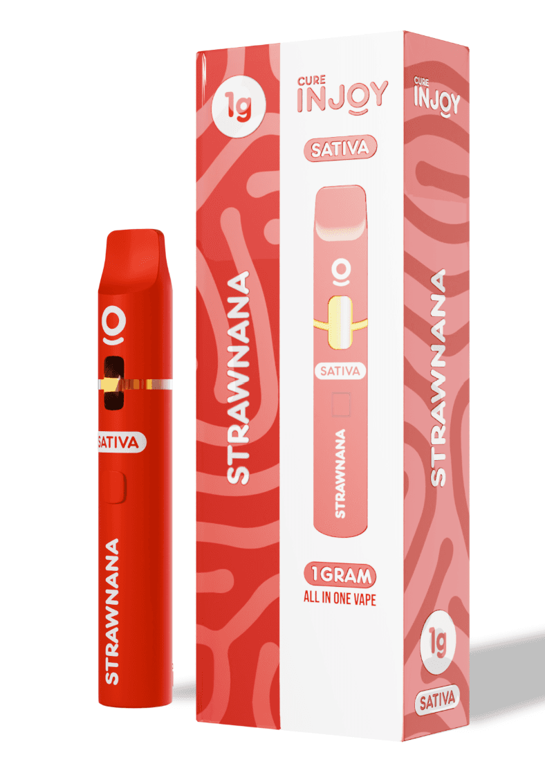 Cure Injoy Strawnana - Disposable - 2g