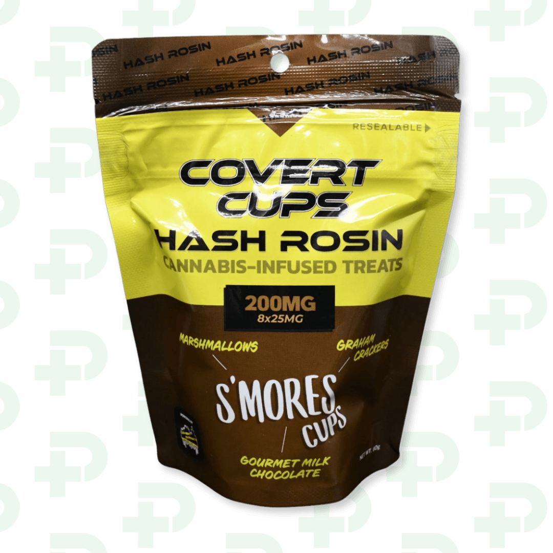 Covert Cup Cups - 200mg Hash Rosin Cups Smore's