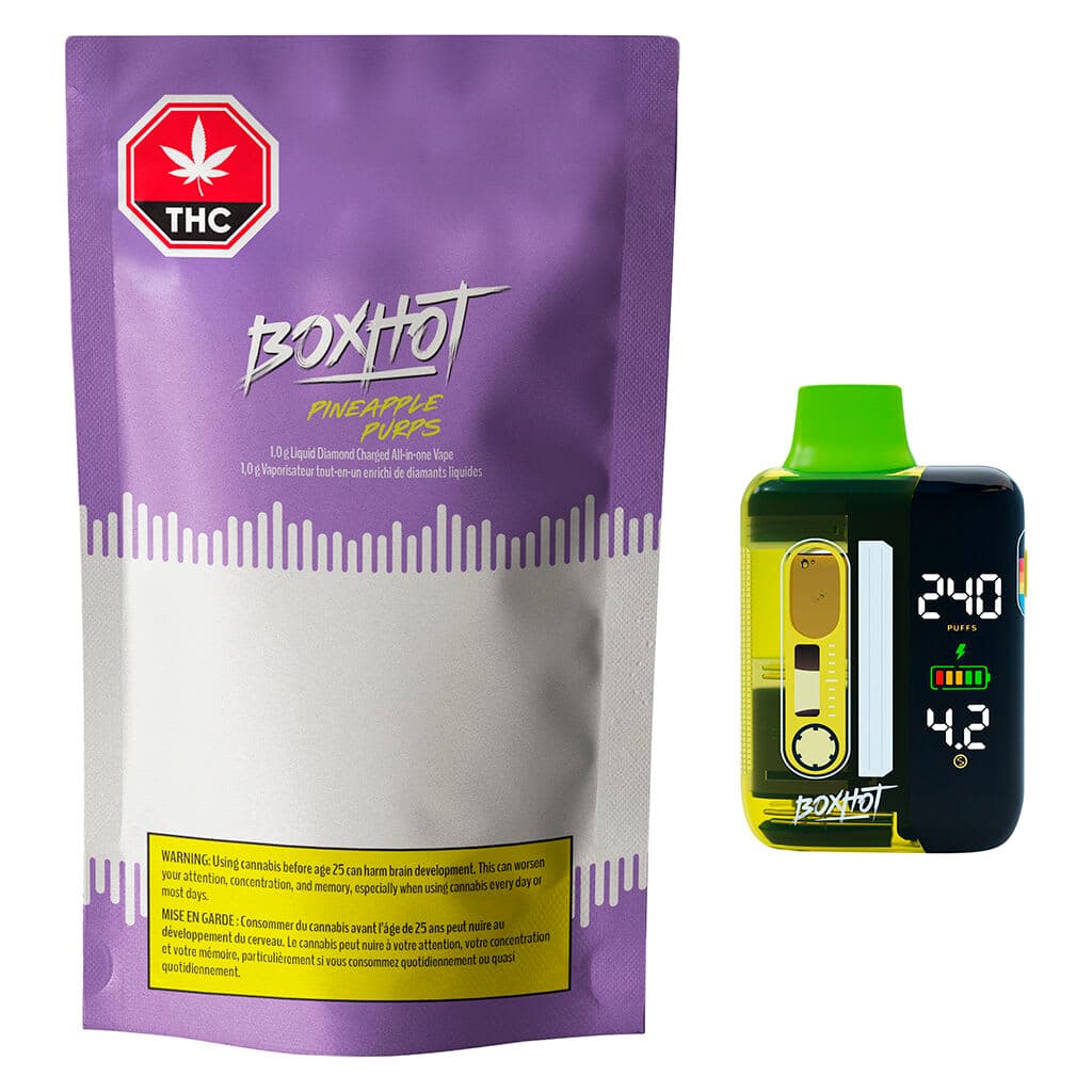 BOXHOT Pineapple Purps 1g