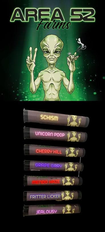 Area 52 Area 52 Classic Pre-roll Cadillac Rainbow (H)