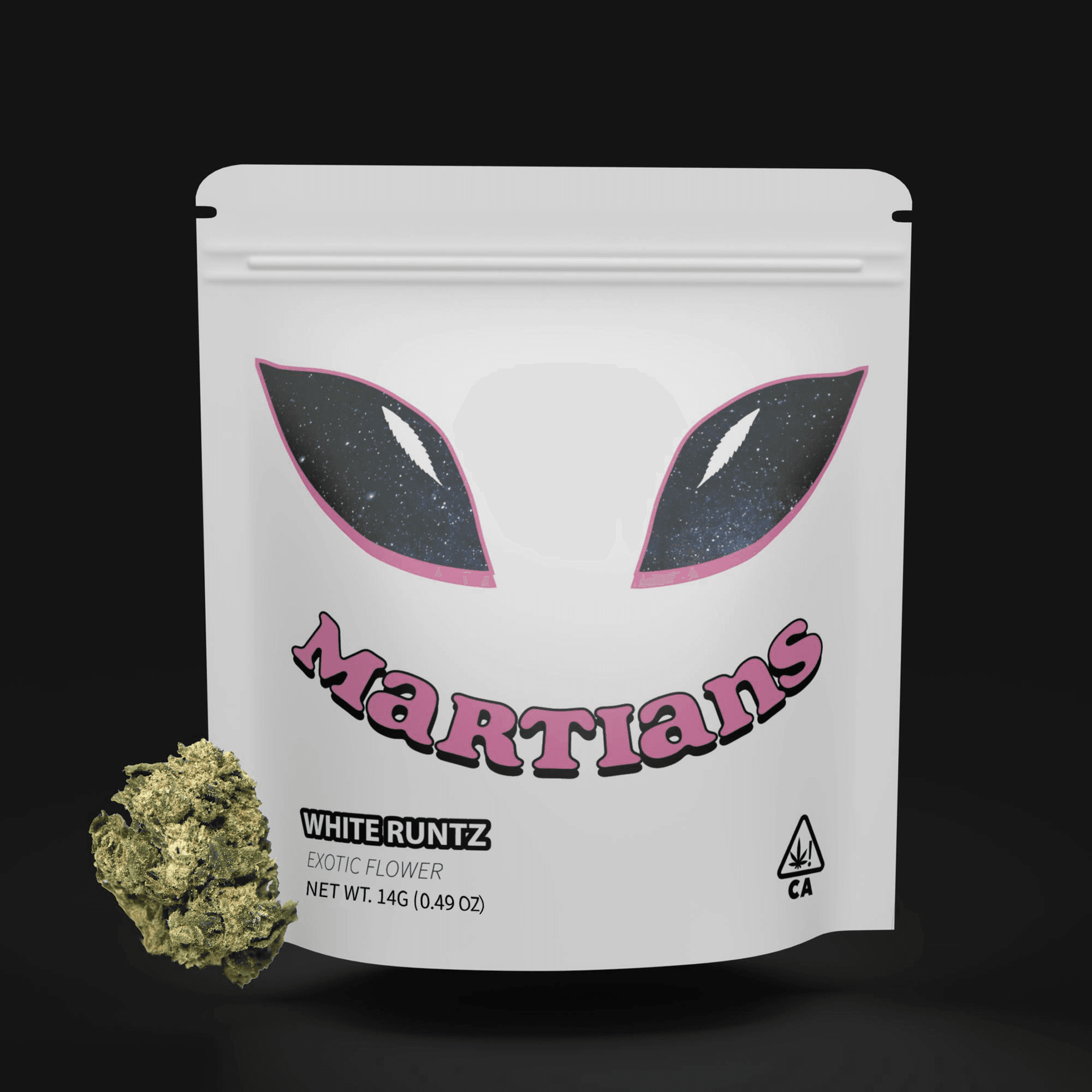 Martians SUNGROWN FLOWER - WHITE RUNTZ - 14G