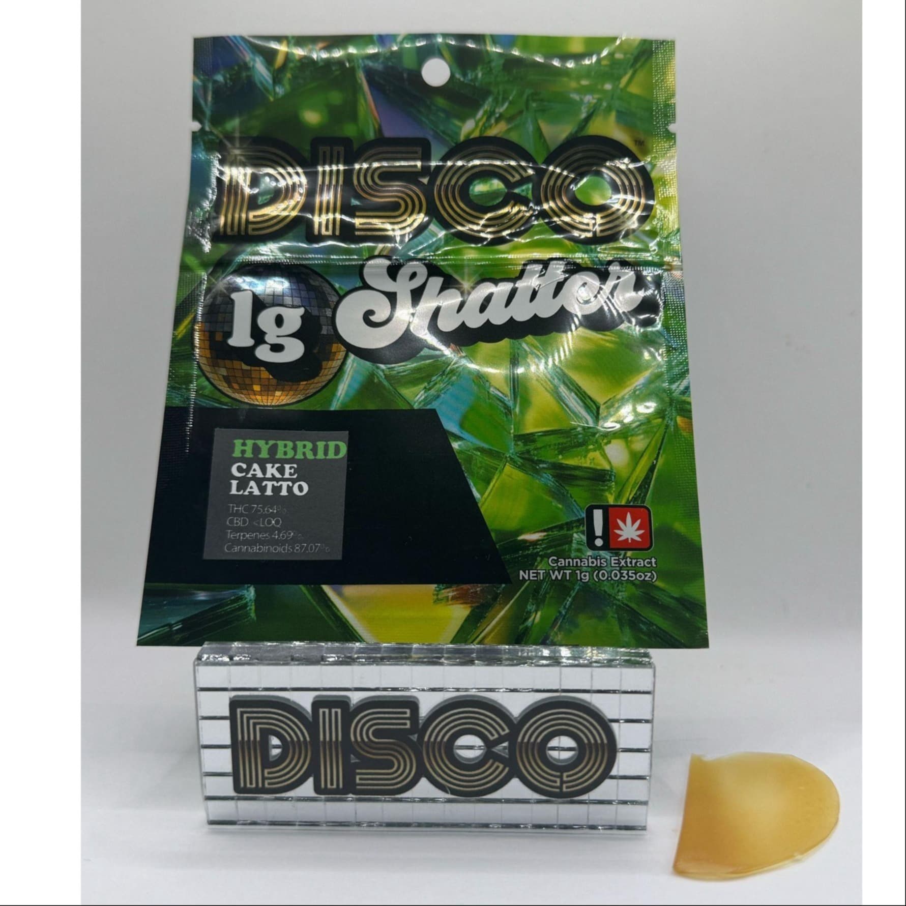Disco Dabs Disco Dabs > Shatter 1g > Sativa > Mystery Haze