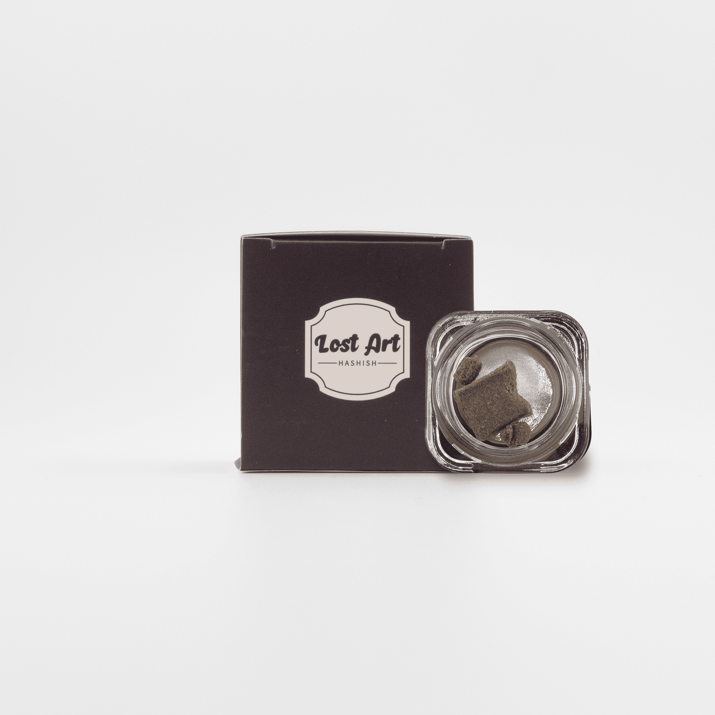 Lost Art Hashish Lost Art Hashish Gorilla Glue Aged Hash 1g