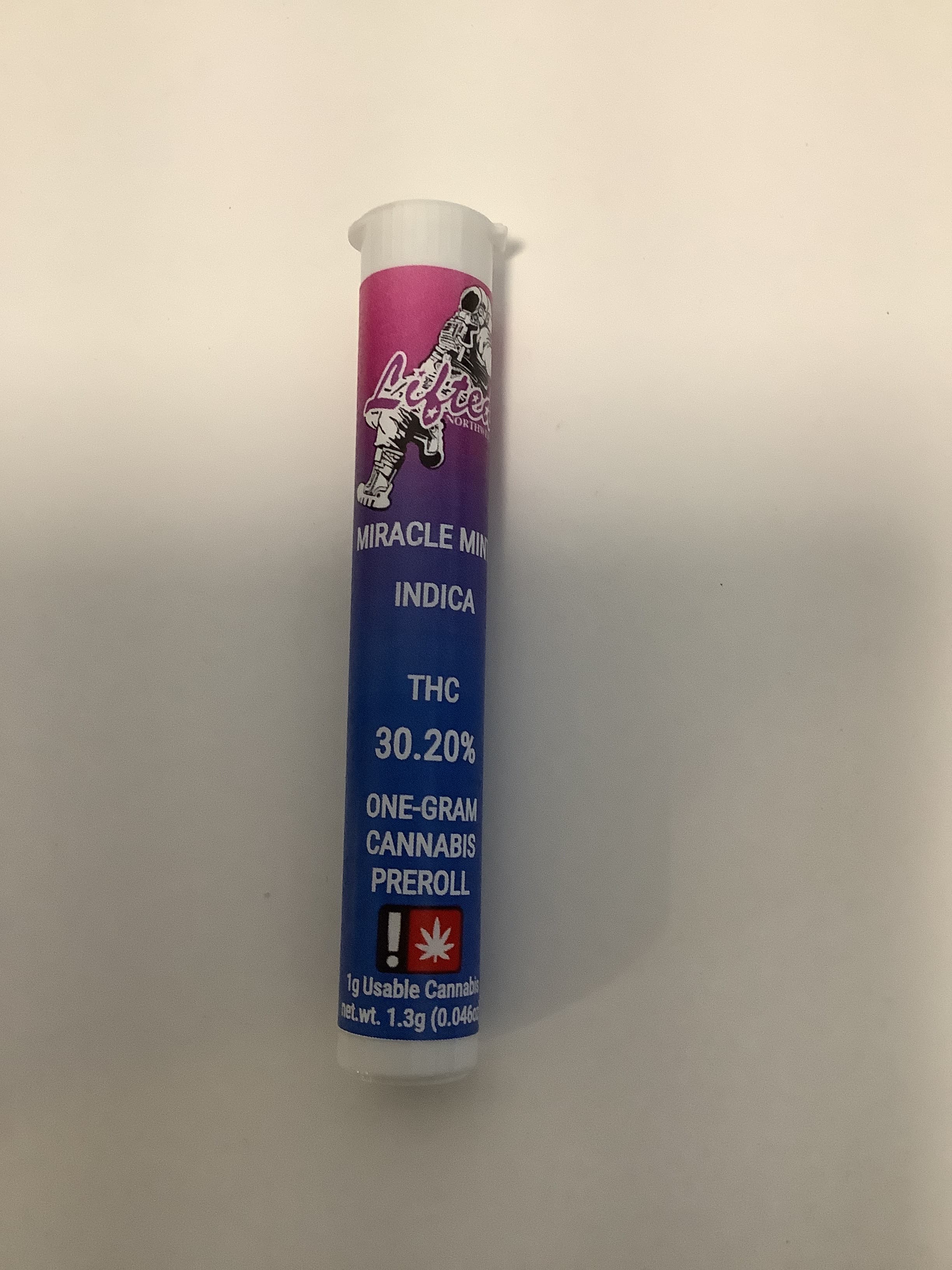 Lifted Northwest Lifted NW | MIRACLE MINTZ Preroll | 1g