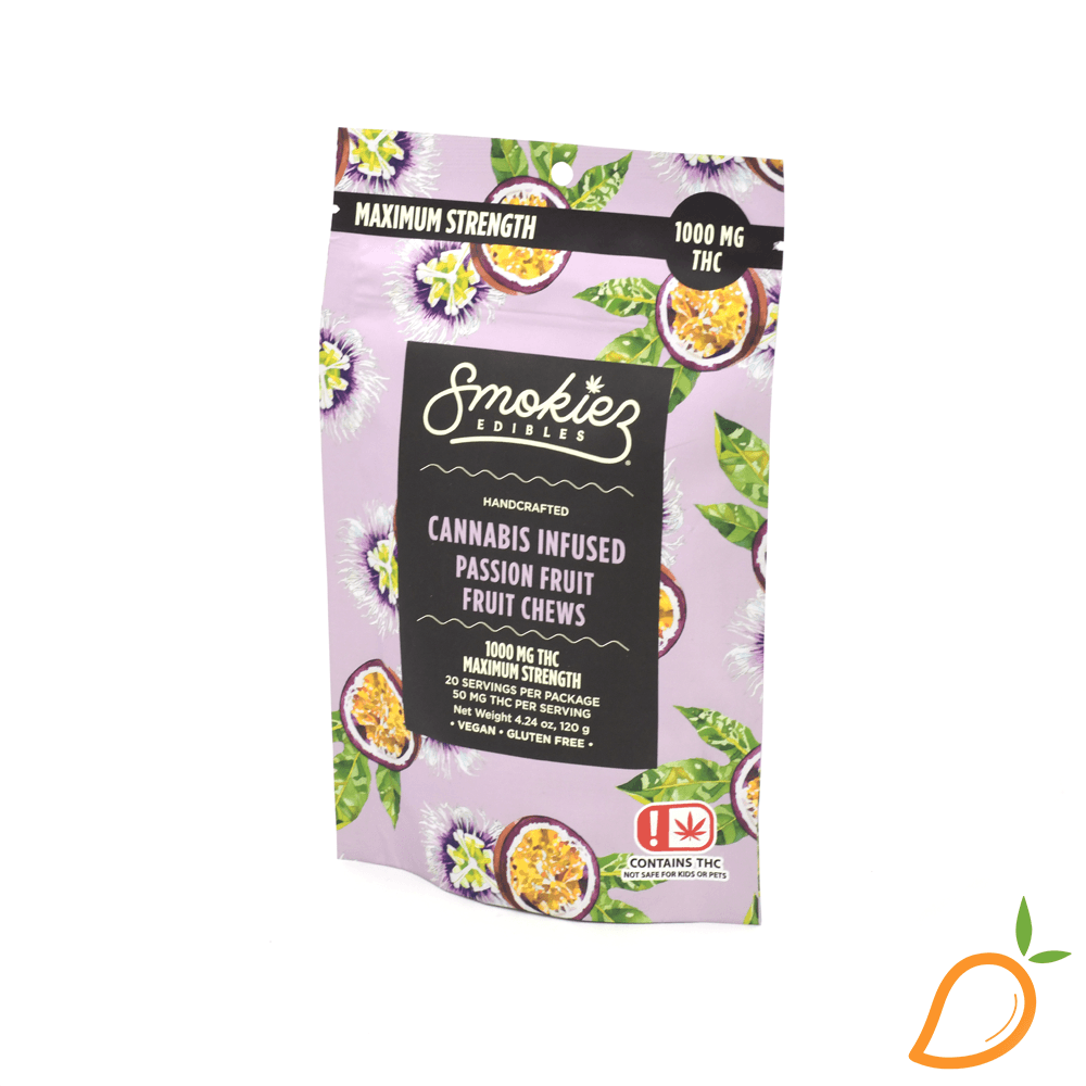 Smokiez Edibles Sweet Passion Fruit Hybrid - Smokiez Gummies