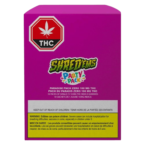 SHRED'EMS Paradise PNCH Zero MAX10 THC x 1 Pcs Soft Chew