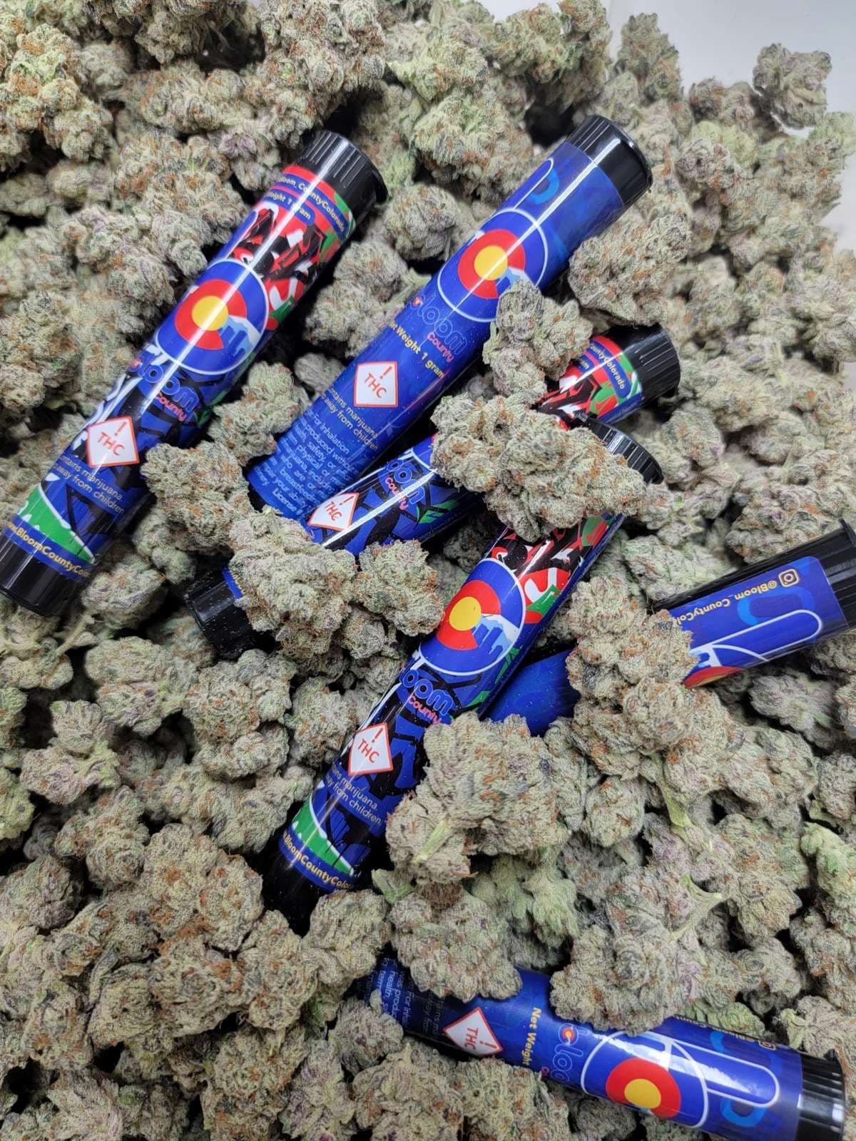 Bloom County Bloom County Pre-Roll 1g Sativa; Sour Diesel