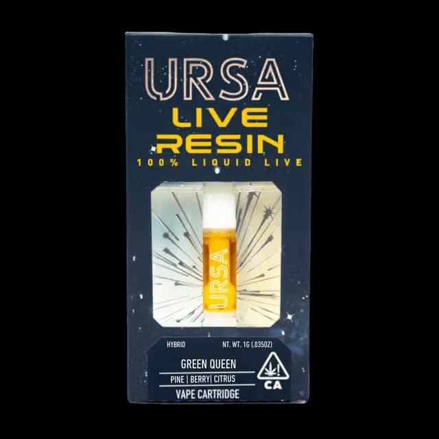 Ursa Extracts LResin Cart 1g | H | Green Queen