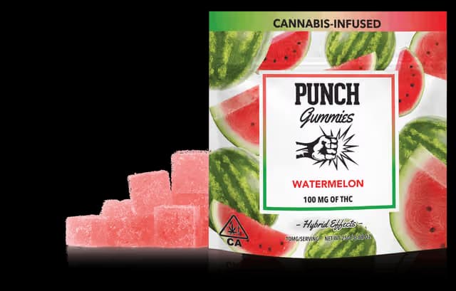 Punch Edibles & Extracts Watermelon | 100mg Gummies