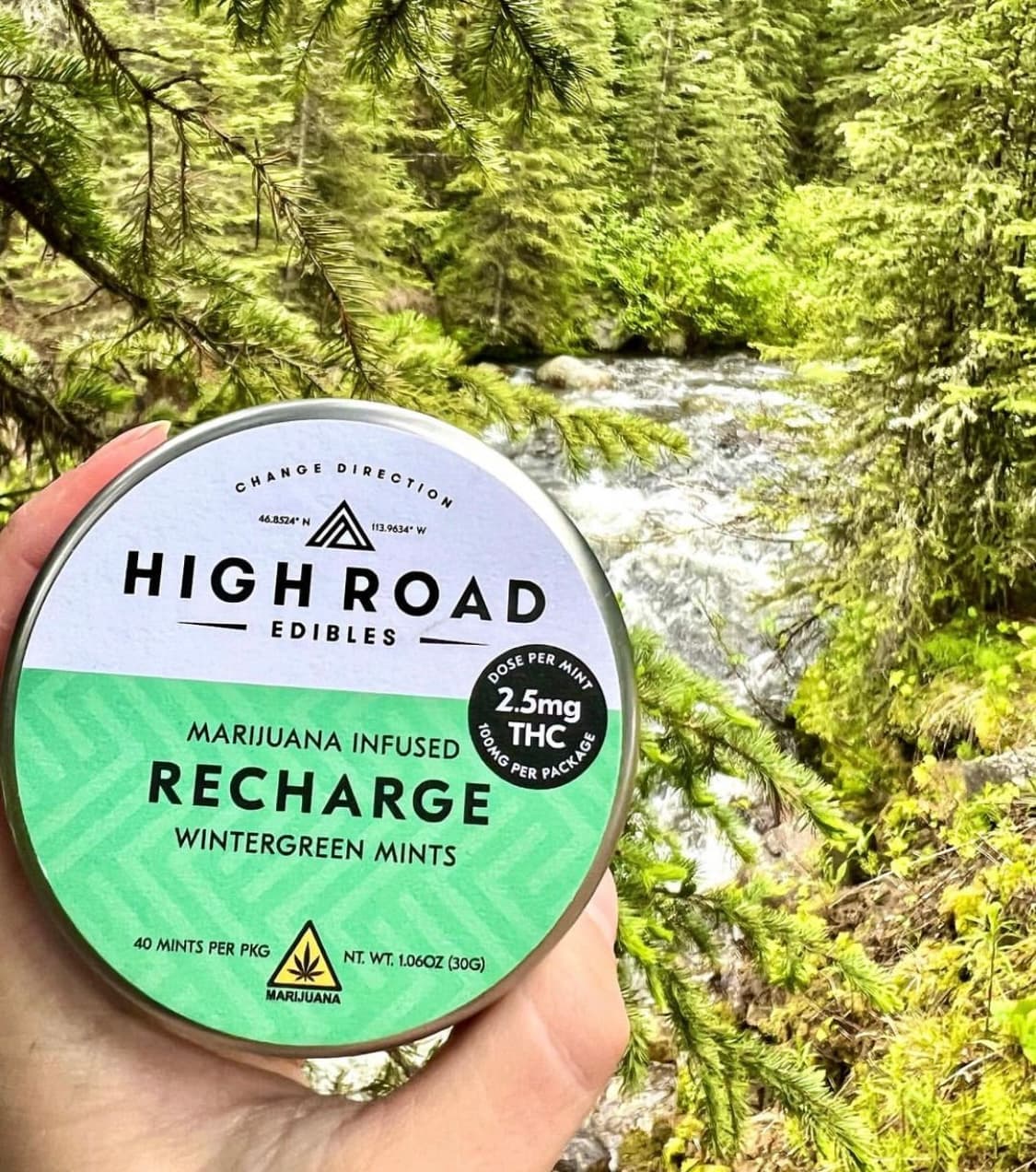 High Road Mints | Wintergreen Recharge | 100mg