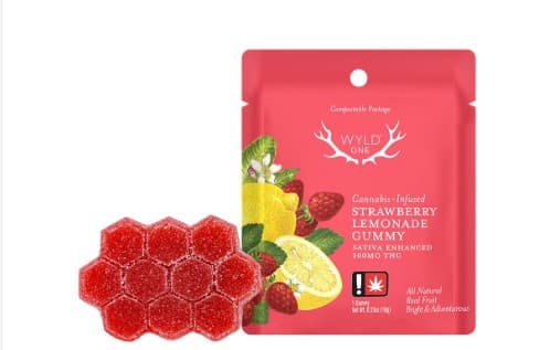 Wyld One Strawberry Lemonade Gummy 10pc