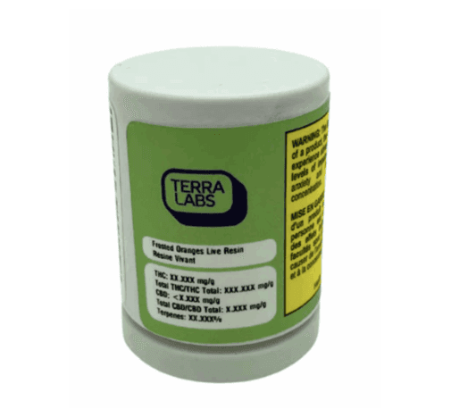 Terra Labs Frosted Oranges Live Resin