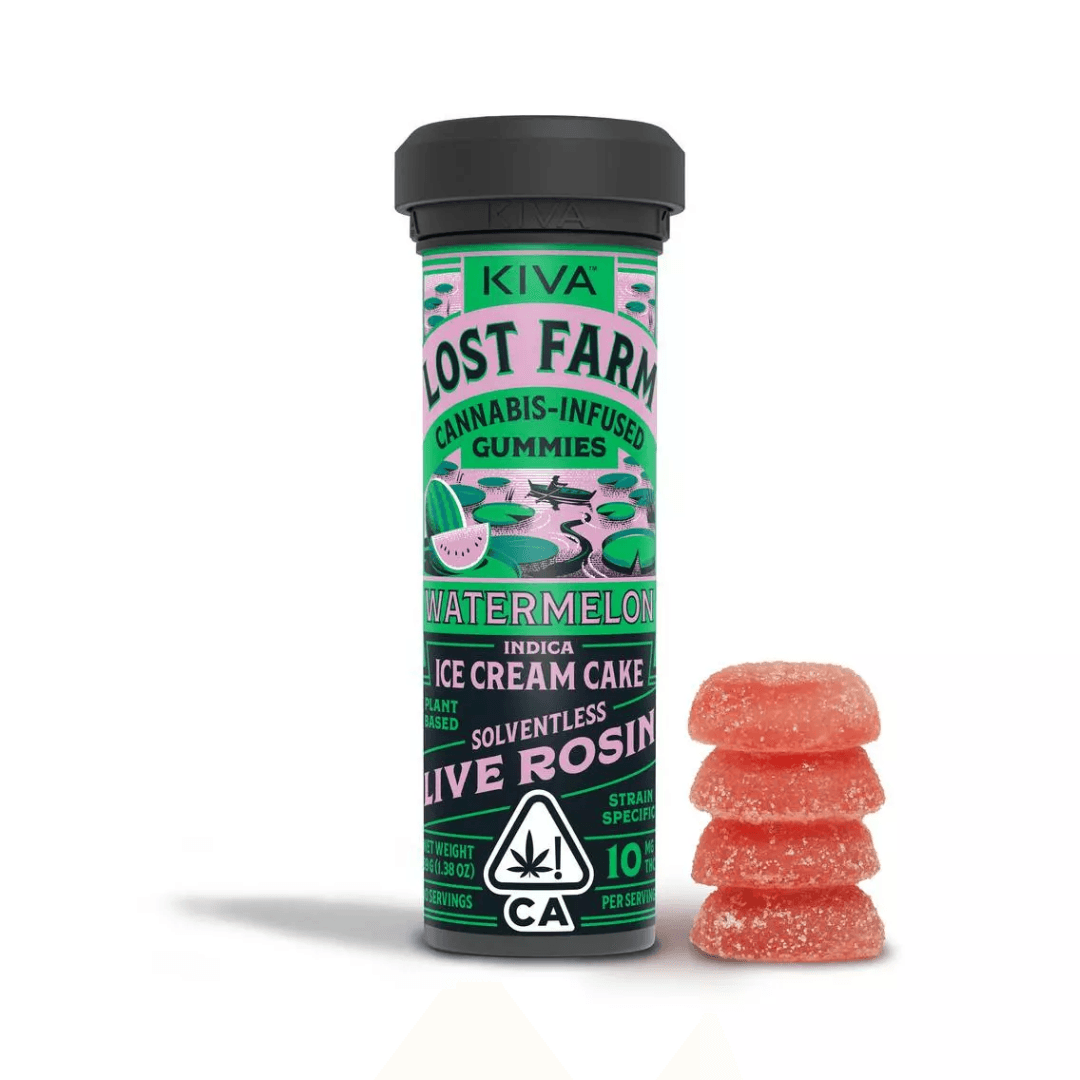 Lost Farm Lost Farm - Watermelon (Ice Cream Cake) Gummies 100mg