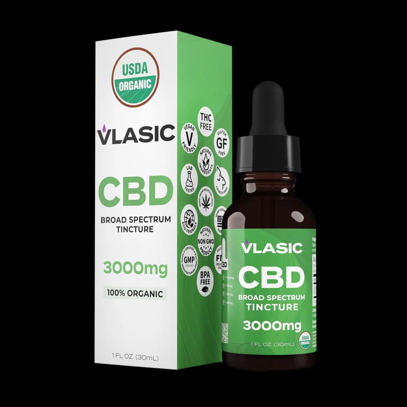 Vlasic Labs Vlasic Labs CBD Broad Spectrum Tincture 3000mg