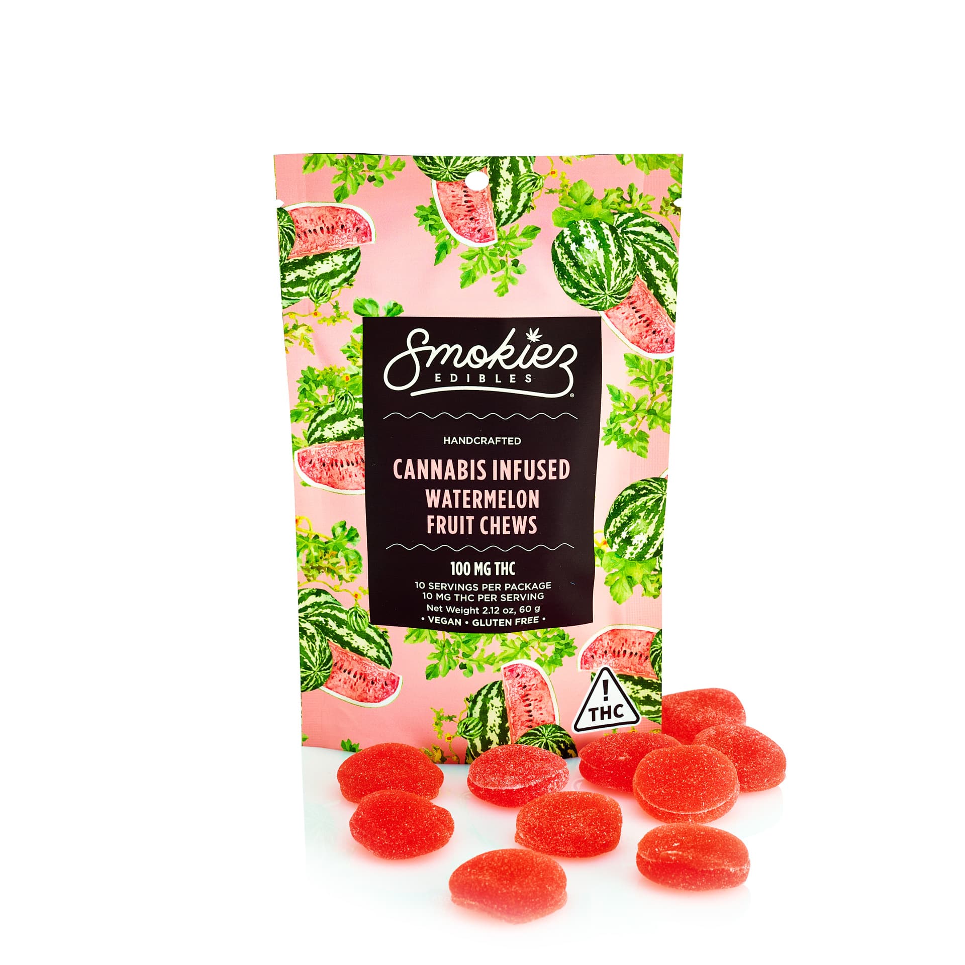 Smokiez Edibles Smokiez Watermelon (H) Fruit Chews 10pk 10mg
