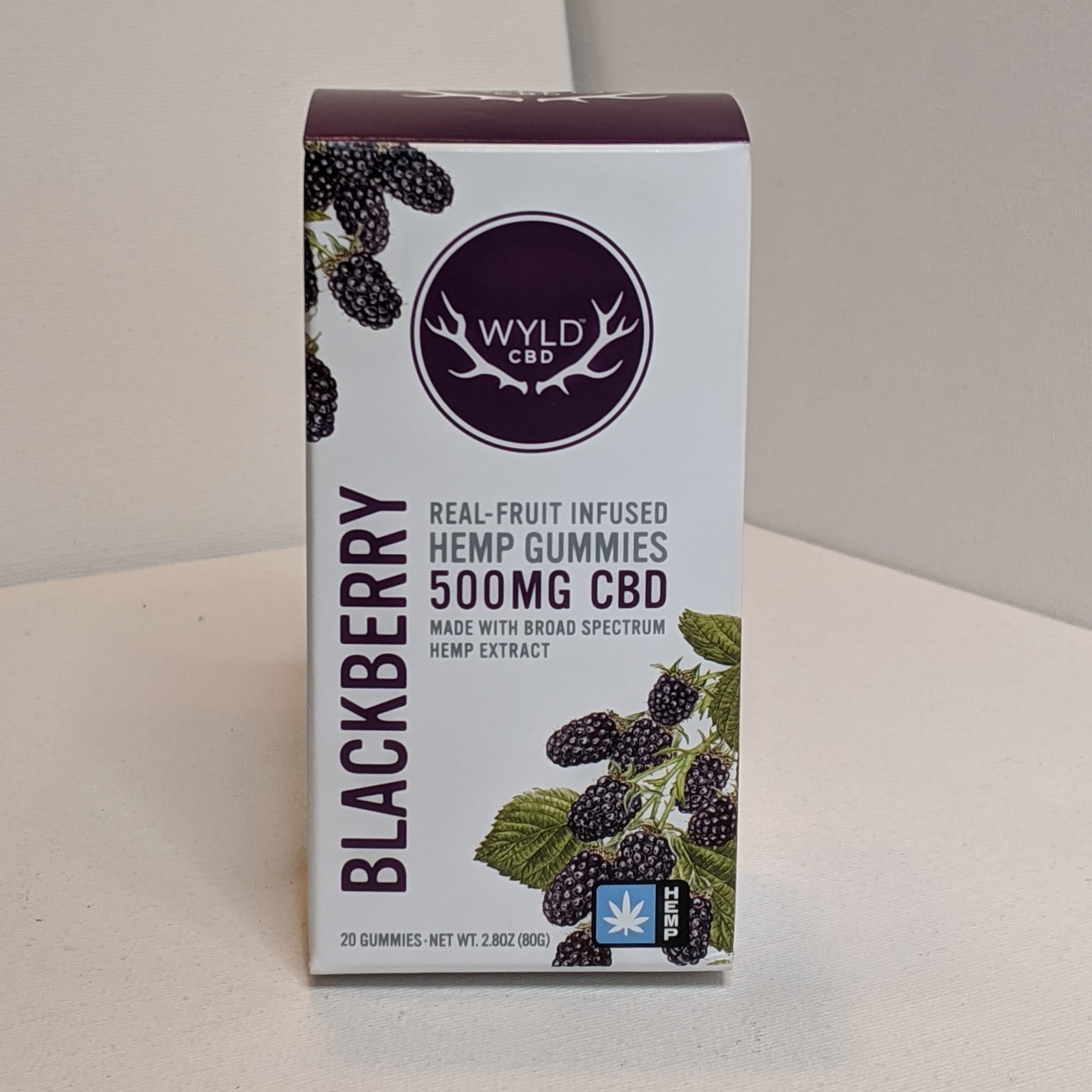 Wyld CBD Blackberry CBD Gummies | 20-pack